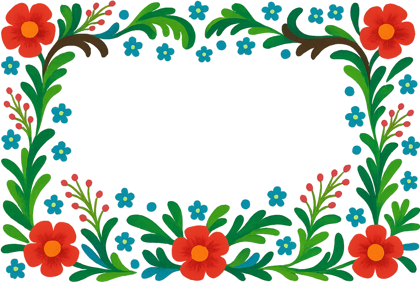 floral frame